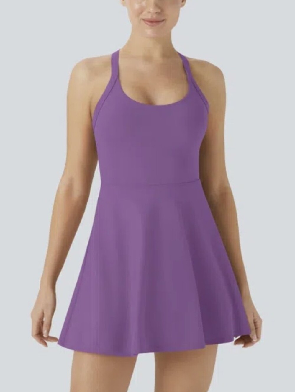 halara Airy SoftlyZero™ Backless Twisted Cool Touch Dance Active Tennis Dress